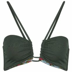 Maaji Women's Crocodile Green Ursule - Bikini Top