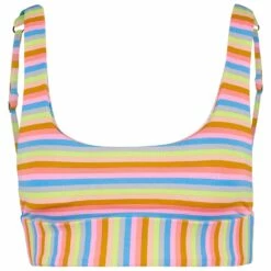 Maaji Women's Rainbow Stripe Donna - Bikini Top