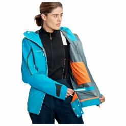 Mammut Women's Nordwand Pro Hardshell Hooded Jacket - Waterproof Jacket 16 Mammut Women's Nordwand Pro Hardshell Hooded Jacket - Waterproof Jacket -Outdoor Equipment Sales Shop mammut womens nordwand pro hardshell hooded jacket waterproof jacket detail 4