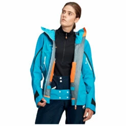 Mammut Women's Nordwand Pro Hardshell Hooded Jacket - Waterproof Jacket 17 Mammut Women's Nordwand Pro Hardshell Hooded Jacket - Waterproof Jacket -Outdoor Equipment Sales Shop mammut womens nordwand pro hardshell hooded jacket waterproof jacket detail 5