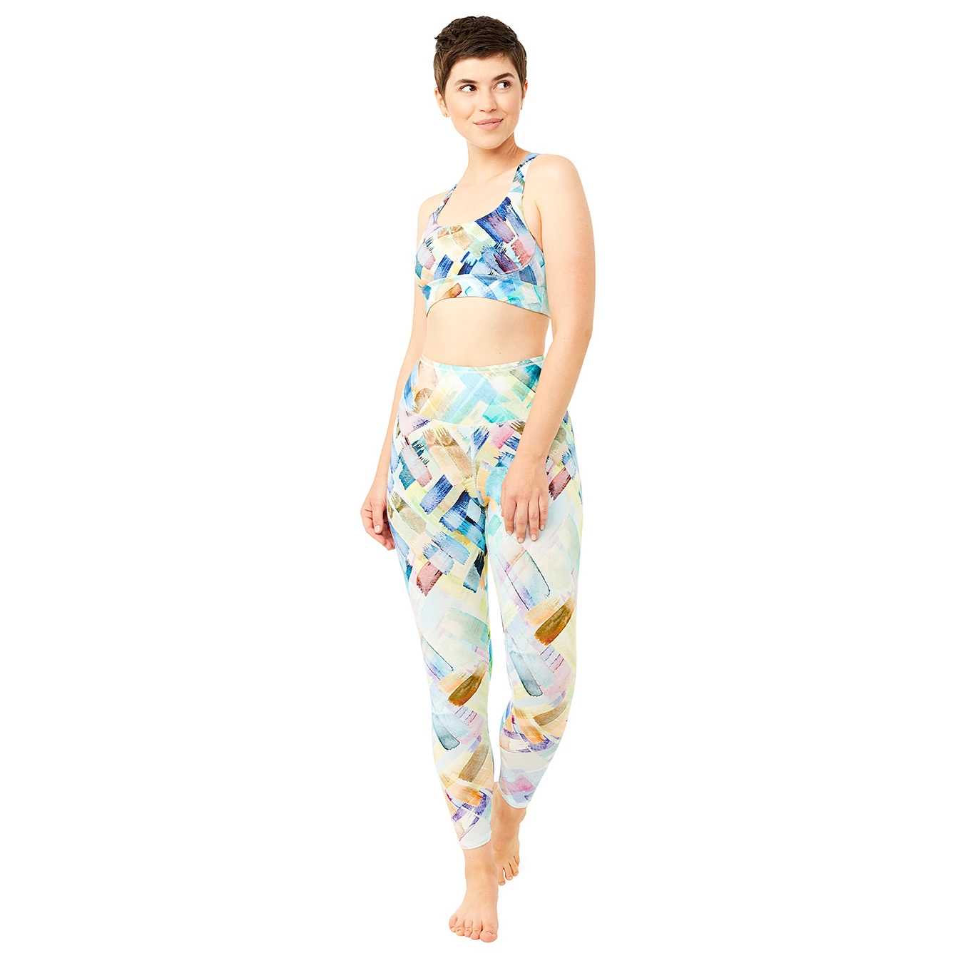 MANDALA Women's Printed Bra - Sports Bra 6 MANDALA Women's Printed Bra - Sports Bra - Image 4