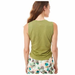 MANDALA Women's Side Ruffled Top - Yoga Top -Outdoor Equipment Sales Shop mandala womens side ruffled top yoga top detail 3