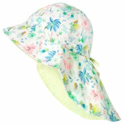 Maximo Kid's Mini Girl Flapper With Neck Guard II - Hat