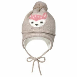 Maximo Mini Girl-Mütze Intarsia Reh - Beanie