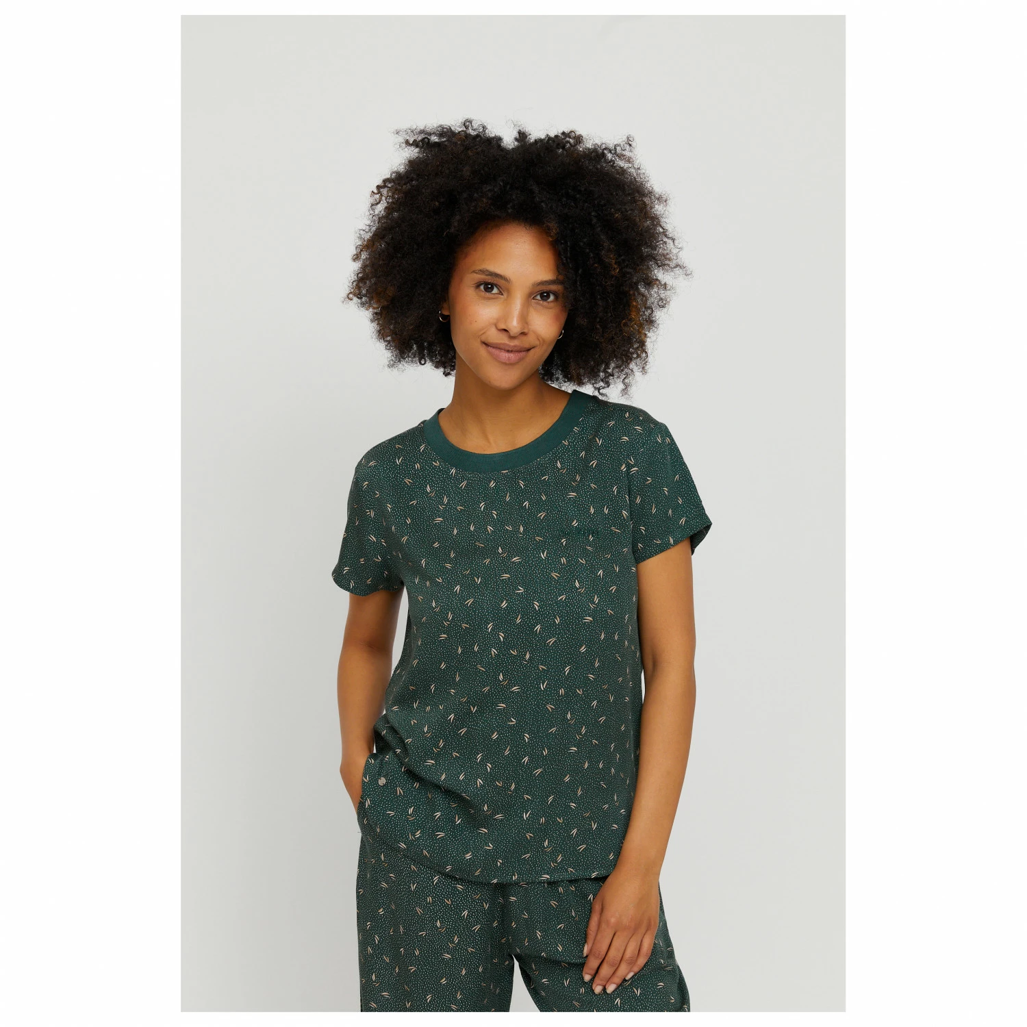 Women's Springs Printed Blouse - Blouse 4 Women's Springs Printed Blouse - Blouse - Image 2