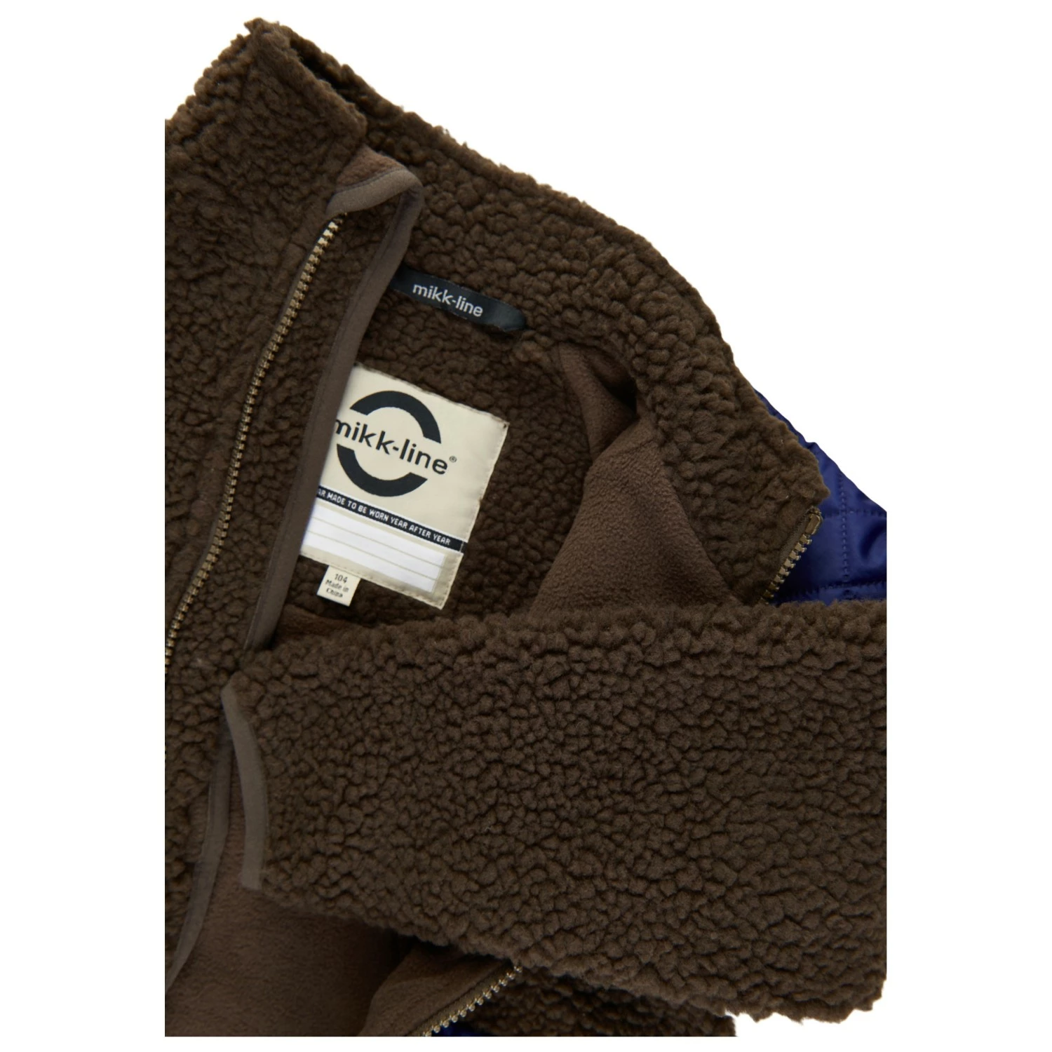 Mikk-Line Kid's Teddy Jacket Recycled - Fleece Jacket 5 Mikk-Line Kid's Teddy Jacket Recycled - Fleece Jacket - Image 3