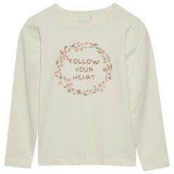 Minymo Girl's T-Shirt L/S - Longsleeve