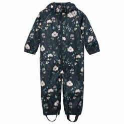 Minymo Girls's Softshell Suit AOP - Overall