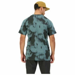 Mons Royale Icon T-Shirt Tie Dyed - Merino Shirt -Outdoor Equipment Sales Shop mons royale icon t shirt tie dyed merino shirt detail 3