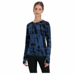 Mons Royale Women's Bella Merino Air-Con L/S Tie Dyed - Merino Base Layer 9 Mons Royale Women's Bella Merino Air-Con L/S Tie Dyed - Merino Base Layer -Outdoor Equipment Sales Shop mons royale womens bella merino air con l s tie dyed merino base layer detail 4