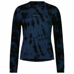 Mons Royale Women's Icon Relaxed L/S Tie Dyed - Merino Shirt