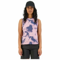 Mons Royale Women's Icon Relaxed Tank Tie Dyed - Merino Shirt -Outdoor Equipment Sales Shop mons royale womens icon relaxed tank tie dyed merino shirt detail 2