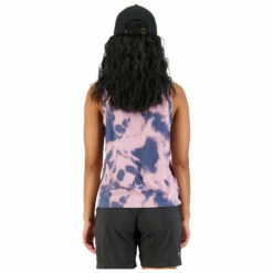 Mons Royale Women's Icon Relaxed Tank Tie Dyed - Merino Shirt -Outdoor Equipment Sales Shop mons royale womens icon relaxed tank tie dyed merino shirt detail 3