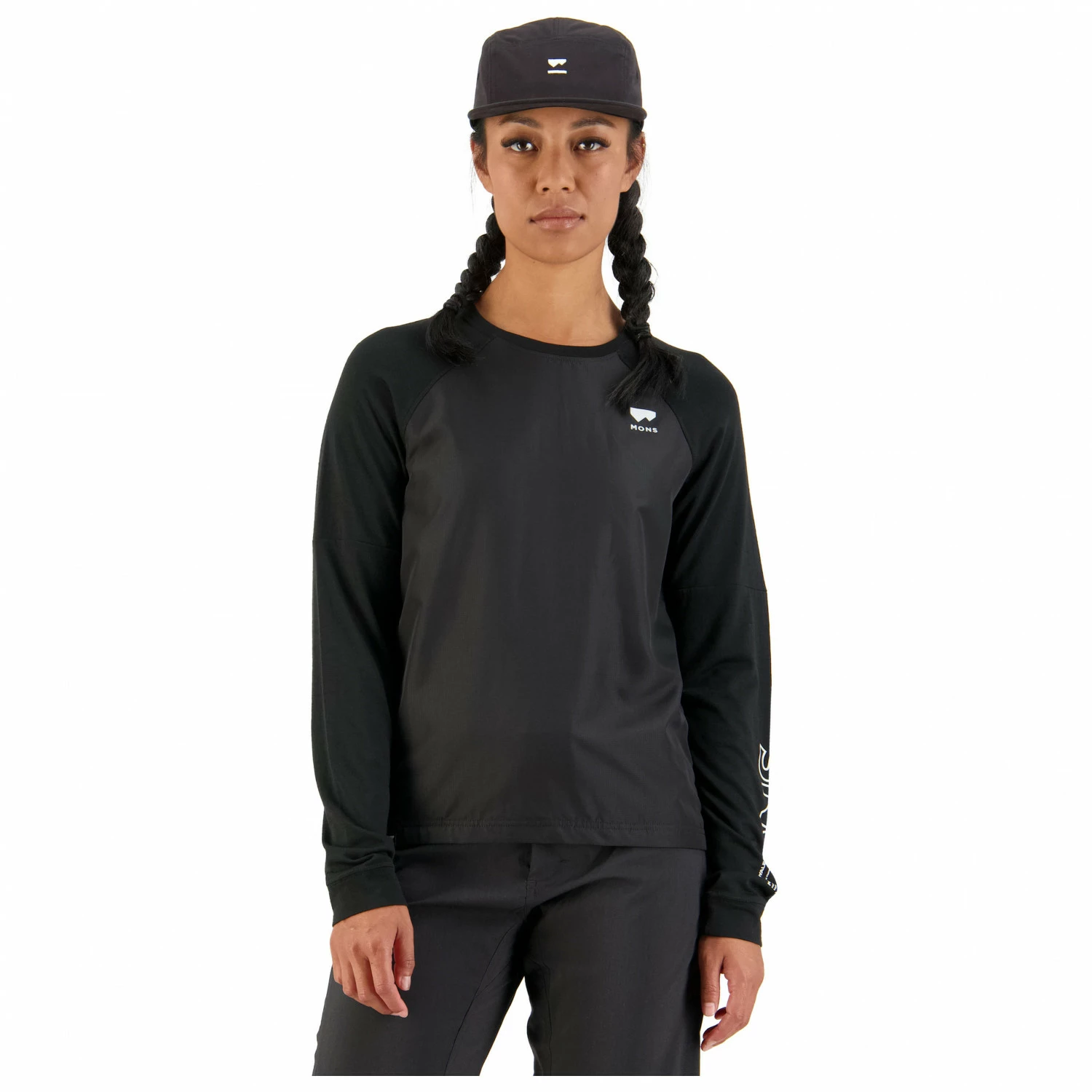 Mons Royale Women's Tarn Merino Shift Wind Jersey - Cycling Jersey 4 Mons Royale Women's Tarn Merino Shift Wind Jersey - Cycling Jersey - Image 2