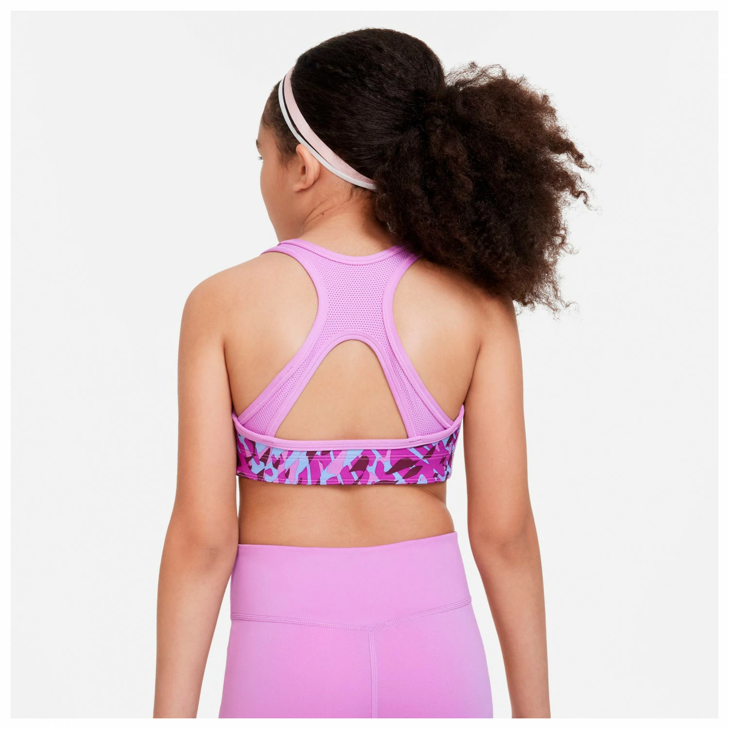 Nike Girl's Swoosh Reversible Sports Bra 4 Nike Girl's Swoosh Reversible Sports Bra - Image 2