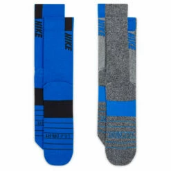 Nike Multiplier Crew Sock (2 Pair) - Running Socks