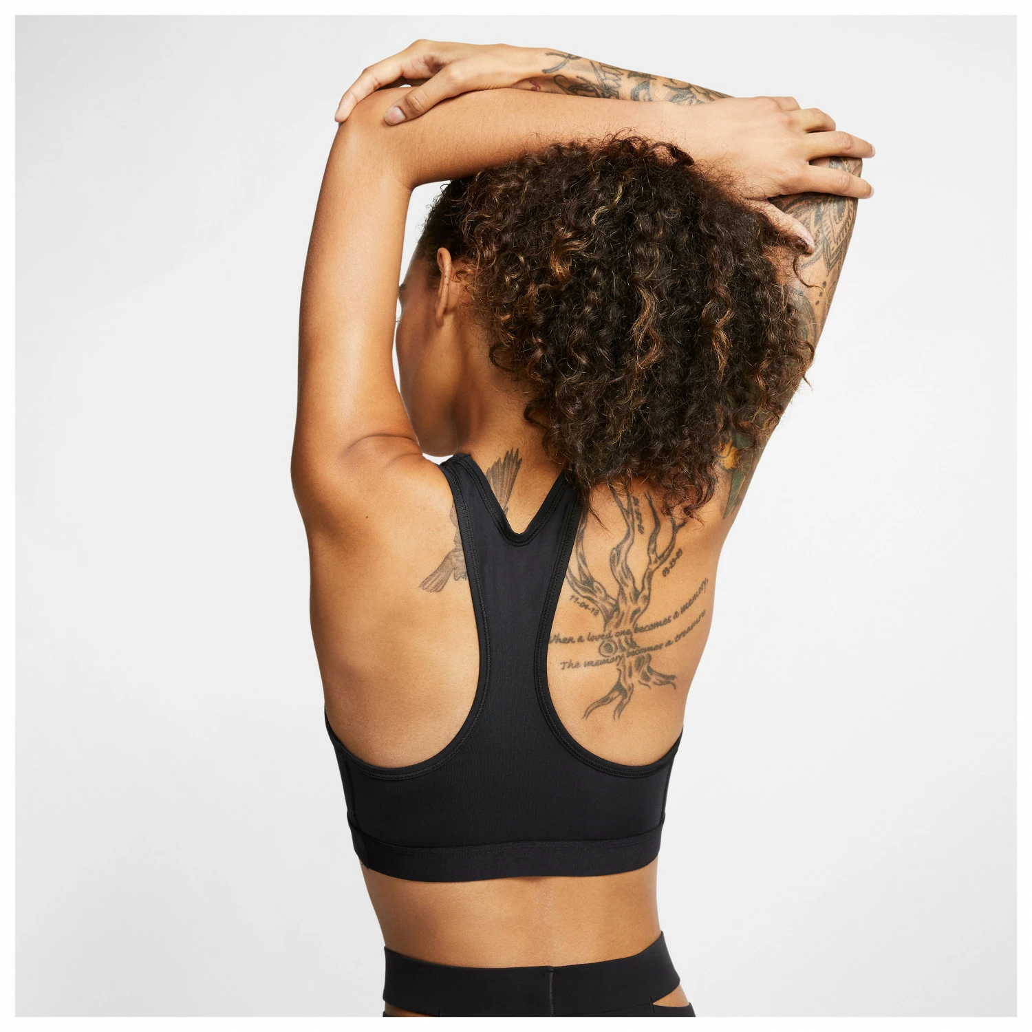 Nike Women's Dri-Fit Swoosh Medium-Support Non-Padded - Sports Bra 6 Nike Women's Dri-Fit Swoosh Medium-Support Non-Padded - Sports Bra - Image 4