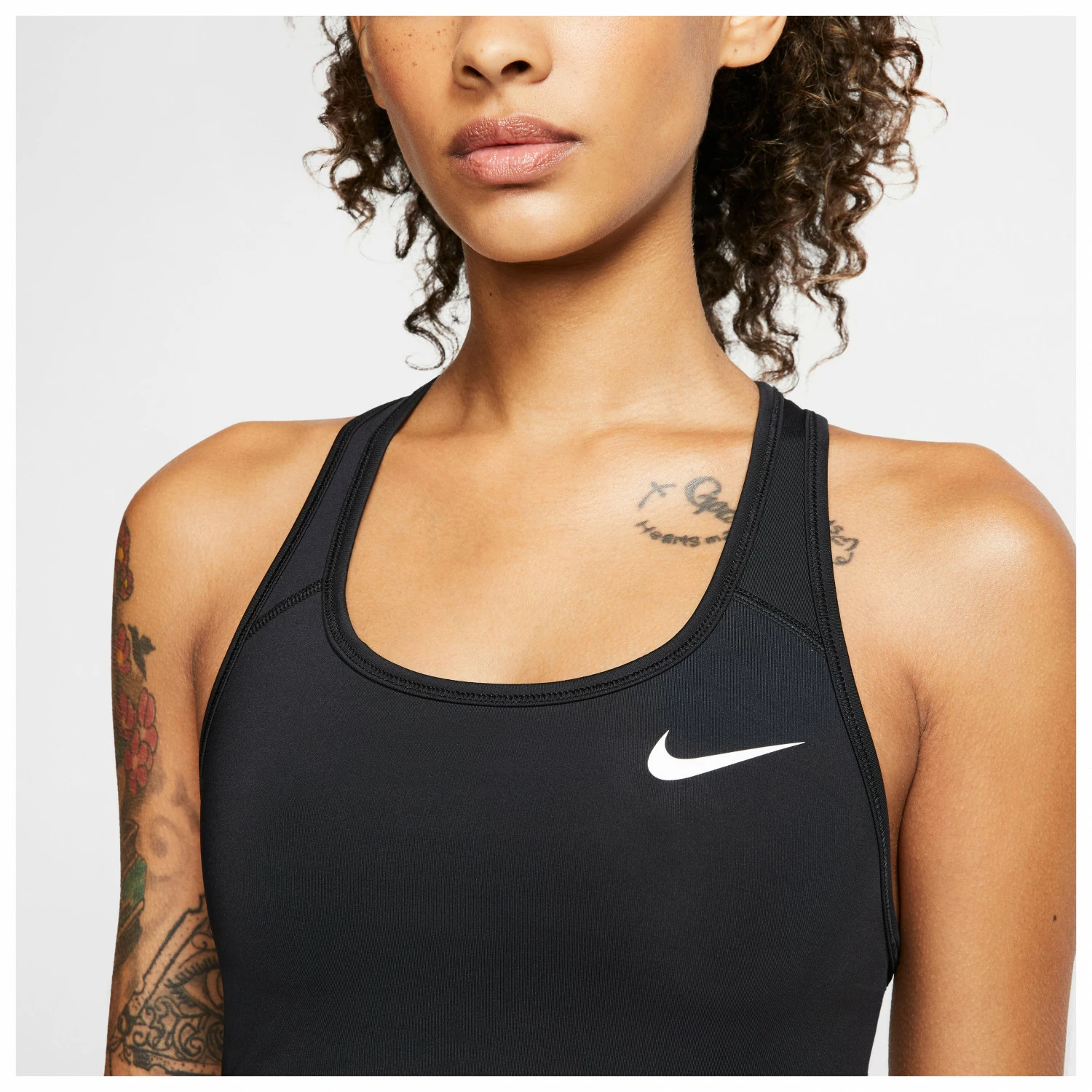 Nike Women's Dri-Fit Swoosh Medium-Support Non-Padded - Sports Bra 7 Nike Women's Dri-Fit Swoosh Medium-Support Non-Padded - Sports Bra - Image 5