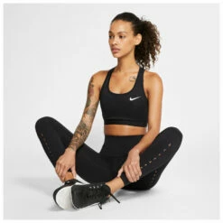 Nike Women's Dri-Fit Swoosh Medium-Support Non-Padded - Sports Bra 15 Nike Women's Dri-Fit Swoosh Medium-Support Non-Padded - Sports Bra -Outdoor Equipment Sales Shop nike womens dri fit swoosh medium support non padded sports bra detail 7