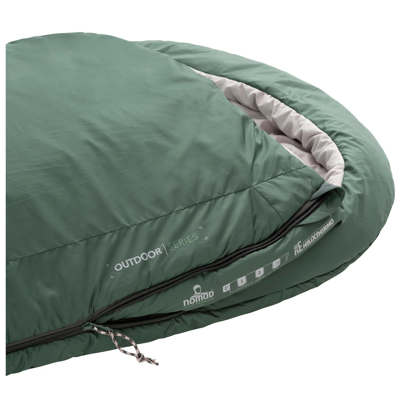 NOMAD Inca Premium 1300 - Synthetic Sleeping Bag 7 NOMAD Inca Premium 1300 - Synthetic Sleeping Bag - Image 5