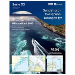 Bootsportkarte: Sandefjord-Porsgrunn-Torungen Fyr - Hiking Map