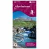 Wander-Outdoorkarte: Jotunheimen Vest 1/50 - Hiking Map -Outdoor Equipment Sales Shop nordeca wander outdoorkarte jotunheimen vest 1 50 hiking map
