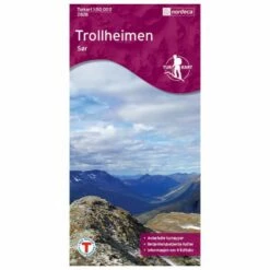 Wander-Outdoorkarte: Trollheimen Sør 1/50 - Hiking Map