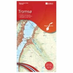 Wander-Outdoorkarte: Tromsø 1/50 - Hiking Map
