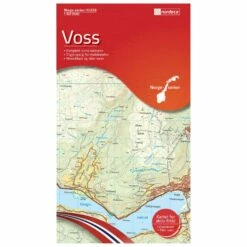 Wander-Outdoorkarte: Voss 1/50 - Hiking Map