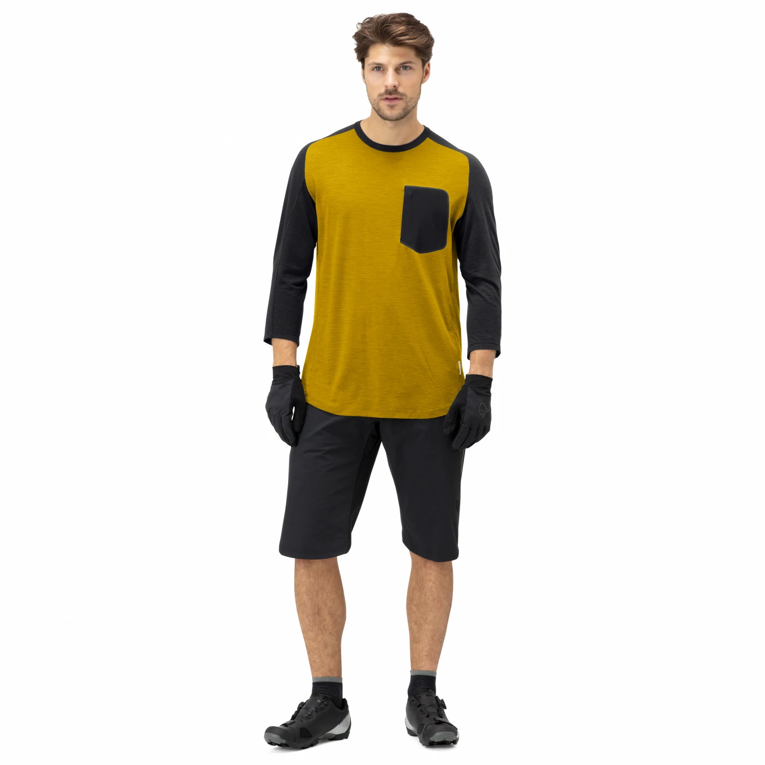 Norrøna Skibotn Wool 3/4 T-Shirt - Cycling Jersey 5 Norrøna Skibotn Wool 3/4 T-Shirt - Cycling Jersey - Image 3