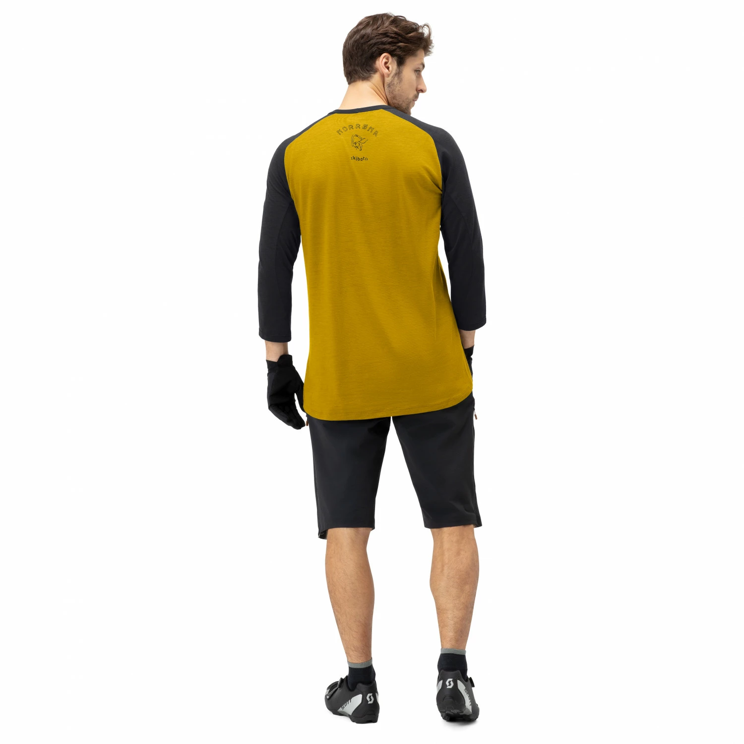 Norrøna Skibotn Wool 3/4 T-Shirt - Cycling Jersey 6 Norrøna Skibotn Wool 3/4 T-Shirt - Cycling Jersey - Image 4
