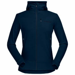 Norrøna Women's Falketind Warmwool2 Stretch Zip Hood - Hoodie