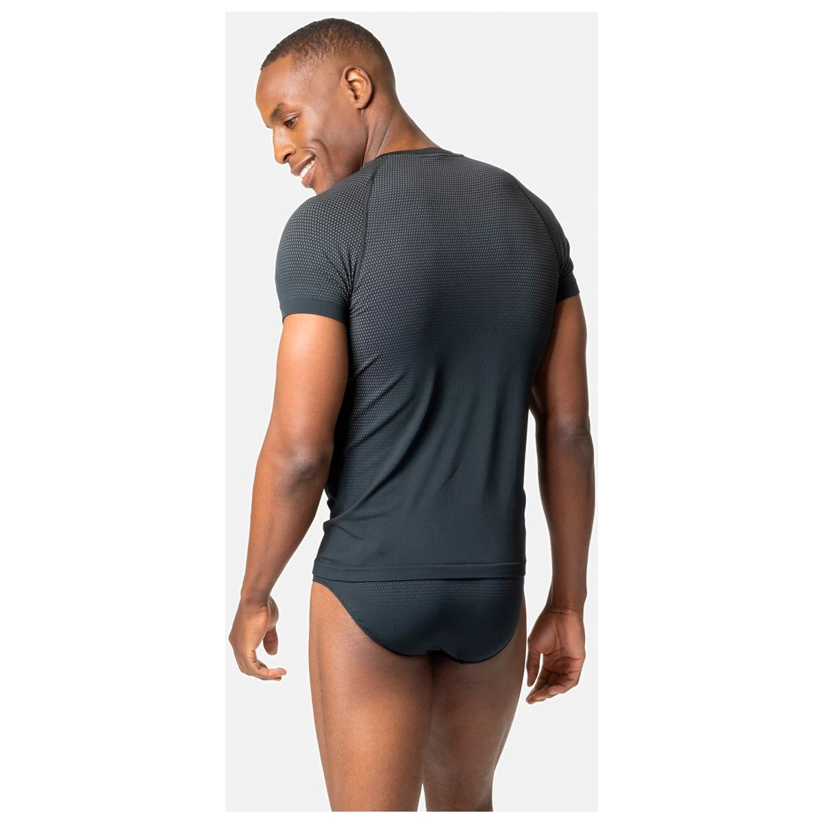 Odlo Baselayer Top Crew Neck S/S Performance Light E - Synthetic Base Layer 6 Odlo Baselayer Top Crew Neck S/S Performance Light E - Synthetic Base Layer - Image 4