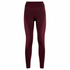 Odlo Women's BL Bottom Long Performance Warm Eco - Synthetic Base Layer