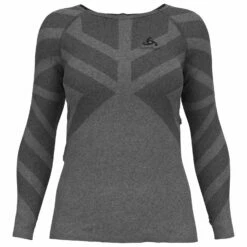 Odlo Women's BL Top Crew Neck L/S Kinship Light - Synthetic Base Layer