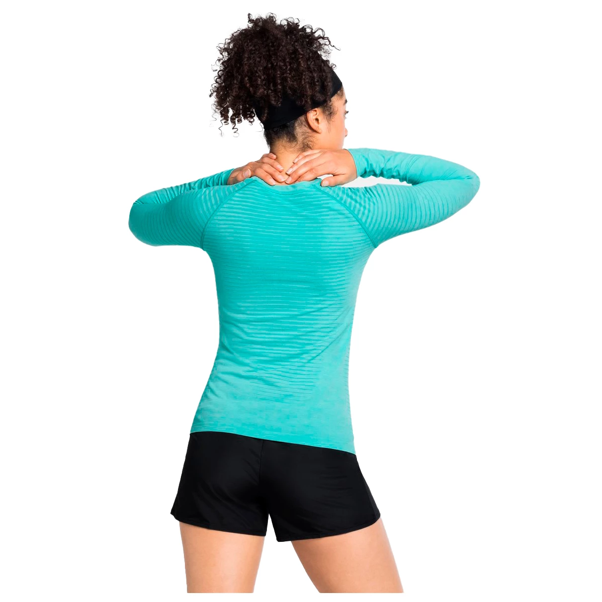 Odlo Women's T-Shirt L/S Crew Neck Essential Seamless - Sport Shirt 6 Odlo Women's T-Shirt L/S Crew Neck Essential Seamless - Sport Shirt - Image 4