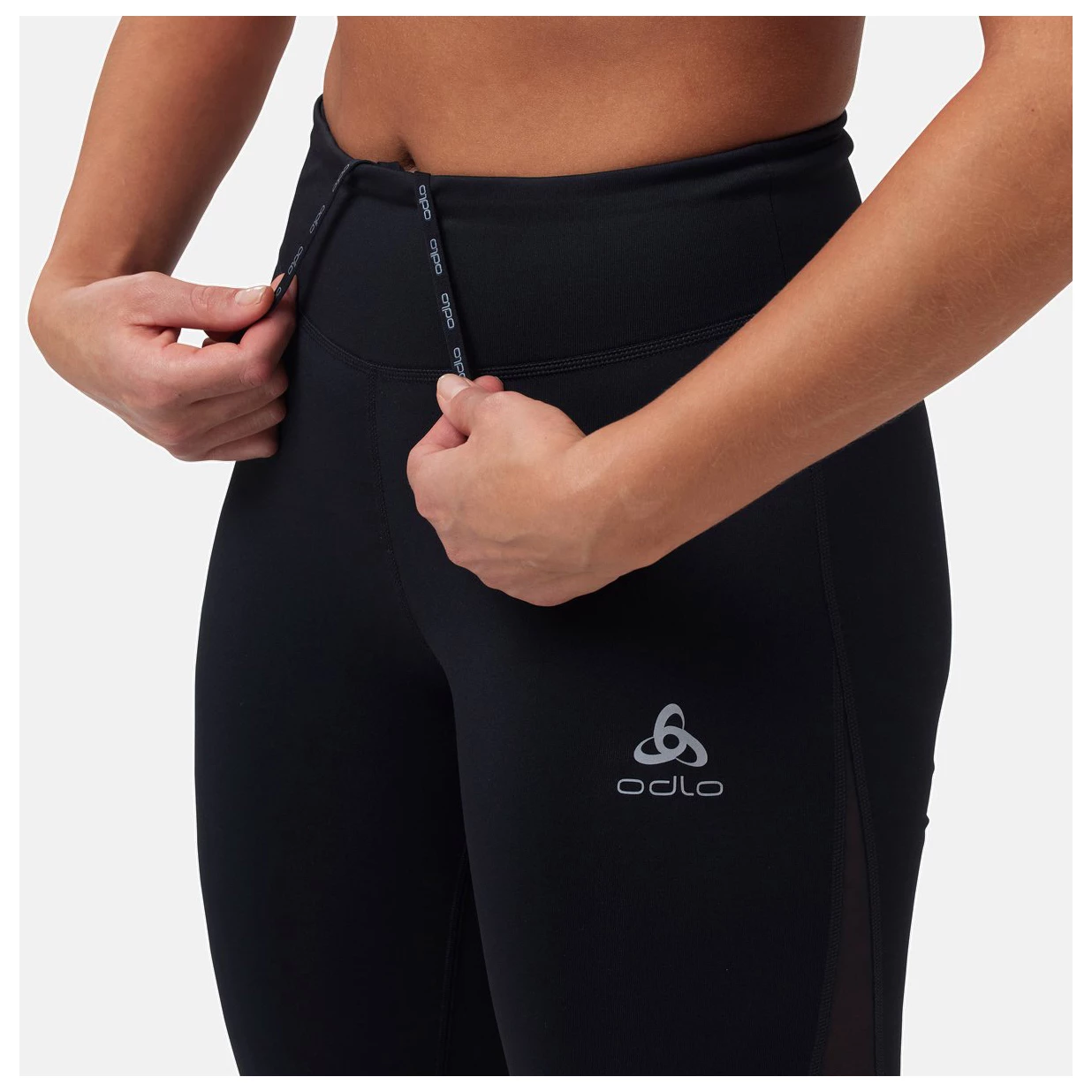 Odlo Women's Tights 3/4 Essential Mesh - Running Tights 5 Odlo Women's Tights 3/4 Essential Mesh - Running Tights - Image 3