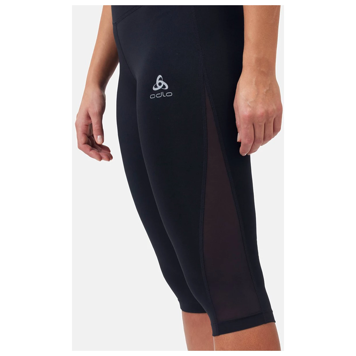 Odlo Women's Tights 3/4 Essential Mesh - Running Tights 6 Odlo Women's Tights 3/4 Essential Mesh - Running Tights - Image 4