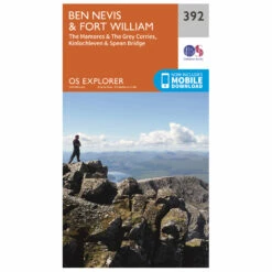 Ben Nevis / Fort William - Hiking Map