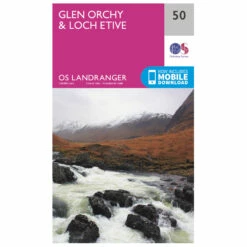Glen Orchy / Loch Etive - Hiking Map