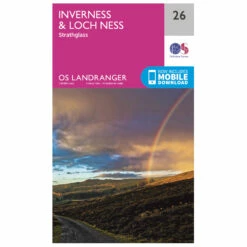 Inverness / Loch Ness - Hiking Map