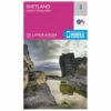 Shetland - North Mainland - Hiking Map 1 Shetland - North Mainland - Hiking Map -Outdoor Equipment Sales Shop ordnance survey shetland north mainland hiking map