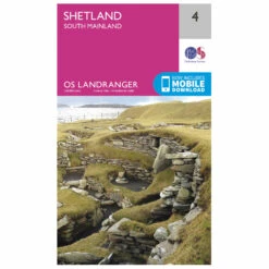 Shetland - South Mainland - Hiking Map