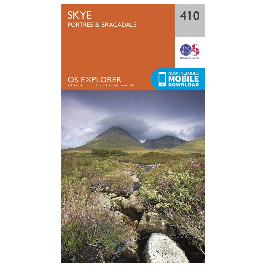 Skye / Portree / Bracadale - Hiking Map 3 Skye / Portree / Bracadale - Hiking Map