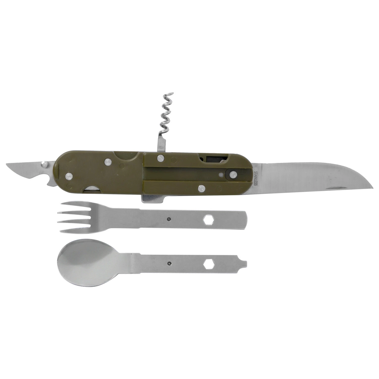 Origin Outdoors Biwak Mount Besteck - Cutlery Set 3 Origin Outdoors Biwak Mount Besteck - Cutlery Set