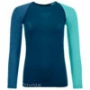 Ortovox Women's 120 Comp Light Long Sleeve - Merino Base Layer -Outdoor Equipment Sales Shop ortovox womens 120 comp light long sleeve merino base layer