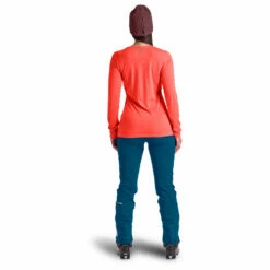 Ortovox Women's 150 Cool Clean L/S - Merino Shirt -Outdoor Equipment Sales Shop ortovox womens 150 cool clean l s merino shirt detail 4