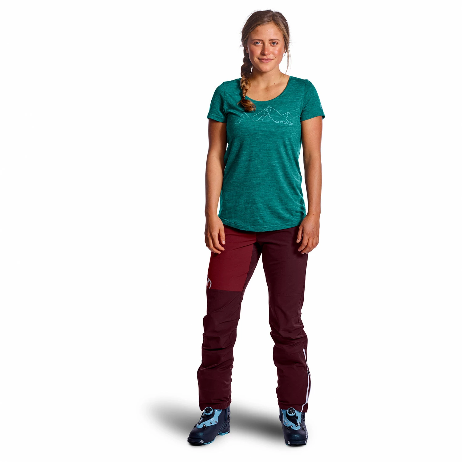 Ortovox Women's 150 Coolountain Face Ts - Merino Shirt 4 Ortovox Women's 150 Coolountain Face Ts - Merino Shirt - Image 2