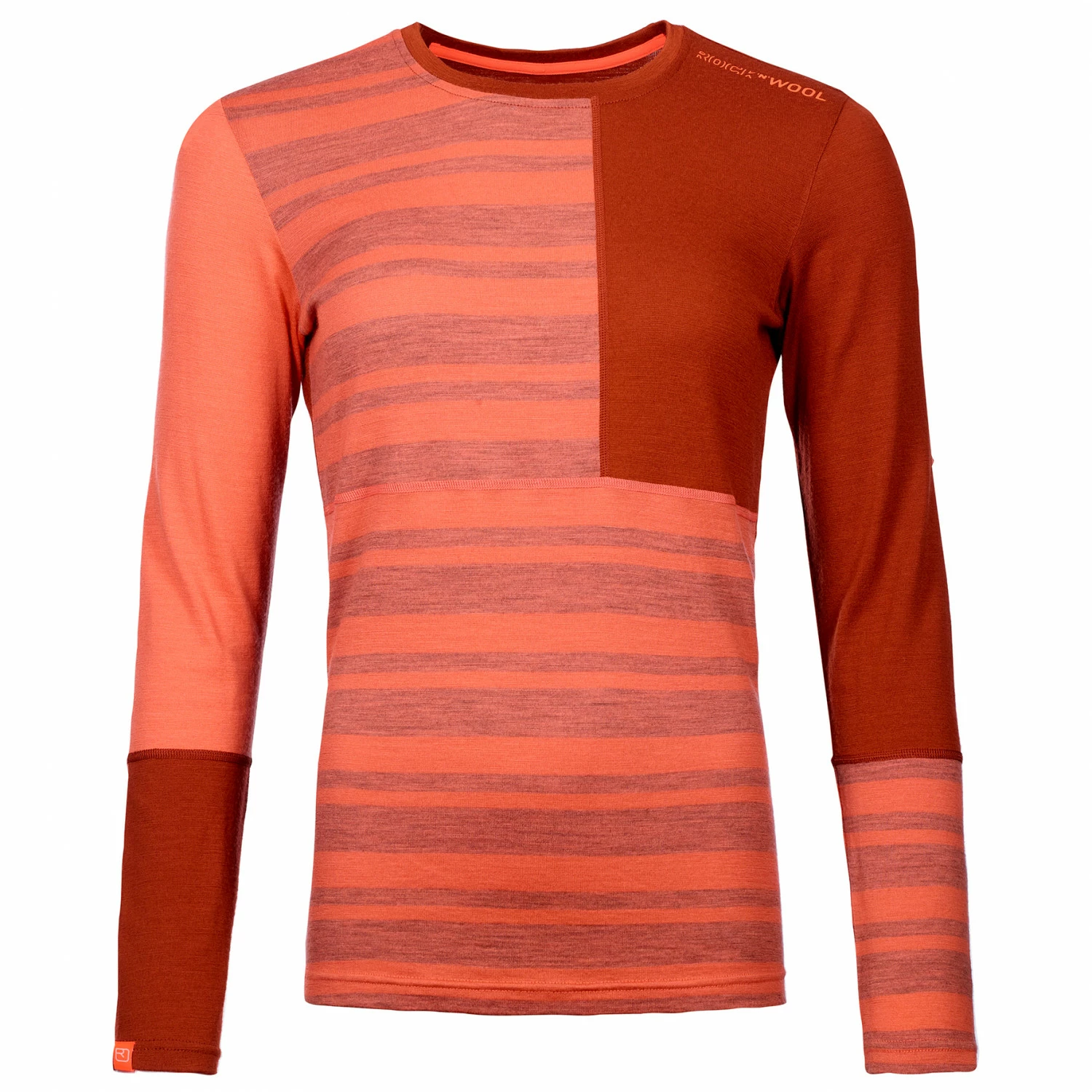 Ortovox Women's 185 Rock'N'Wool Long Sleeve - Merino Base Layer 3 Ortovox Women's 185 Rock'N'Wool Long Sleeve - Merino Base Layer