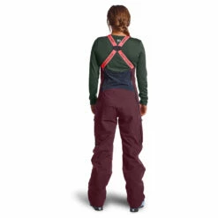 Ortovox Women's 3L Deep Shell Bib Pants - Ski Trousers -Outdoor Equipment Sales Shop ortovox womens 3l deep shell bib pants ski trousers detail 4